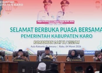 Momentum Ramadan, Bupati Karo Ajak Pererat Silaturahmi dalam Buka Puasa Bersama Pemkab Karo
