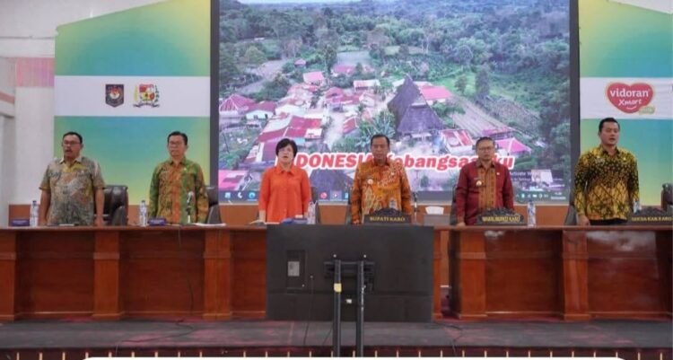 Bupati Karo Pimpin Rapat Pemantapan Persiapan Hari Jadi ke-80 Kabupaten Karo