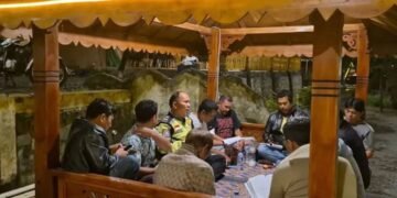 Binmas Polres Tanah Karo Ikuti Ibadah Lapangan Bersama Jemaat GBKP Ketaren