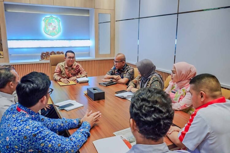 PMI Medan dan Palang Merah Amerika Paparkan Program Ketahanan Panas kepada Pemko Medan