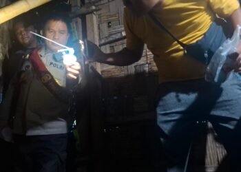 Respons Isu Viral, Polsek Pancur Batu Gerebek dan Bakar Sarang Narkoba di Sibolangit