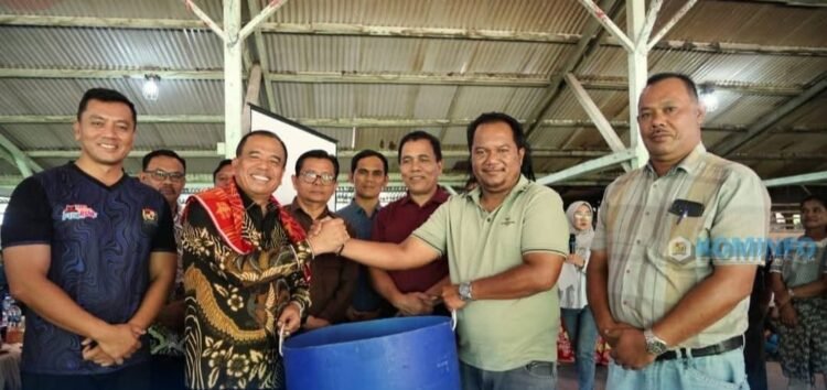 Bupati Karo Hadiri Puncak Gotong Royong dan Sambang Warga di Desa Cinta Rakyat