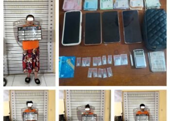Polsek Pancur Batu Tangkap Empat Terduga Pengedar Sabu di Sibolangit