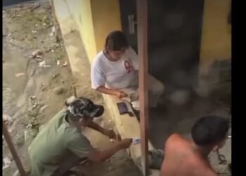 Wanita Pengedar Sabu Viral di Katamso Ditangkap