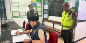 Kapolres Karo Cek Pos Pengamanan Malam Hari, Pastikan Personel Siaga Layani Masyarakat