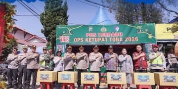 Bupati Karo Dampingi Kapolda Sumut Tinjau Operasi Ketupat Toba 2026 di Berastagi