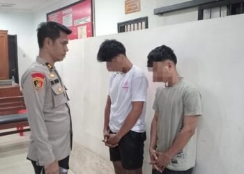 Dua Pelaku Curanmor Ditangkap Polsek Medan Kota, Motor Curian Dijual Rp4 Juta