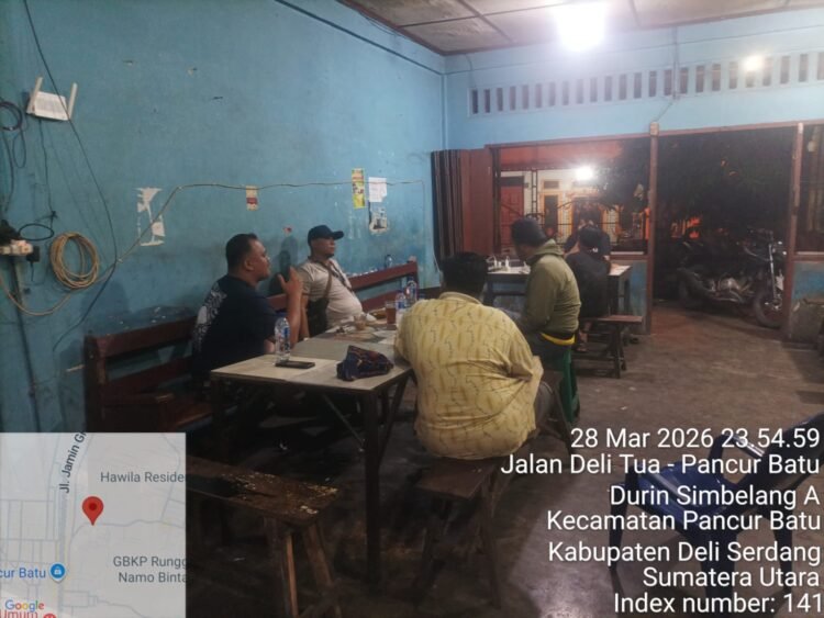 Polsek Pancur Batu Cek Lokasi Dugaan Judi di Desa Baru, Hasilnya Nihil