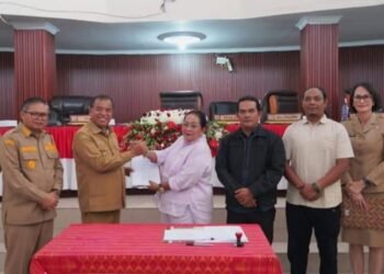 Bupati Karo Hadiri Rapat Paripurna DPRD Kabupaten Karo Penyampaian Laporan Hasil Reses 1 Tahun Sidang II Tahun 2026