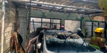 Rumah di Jalan Cangkir Terbakar, Satu Warga Luka Bakar