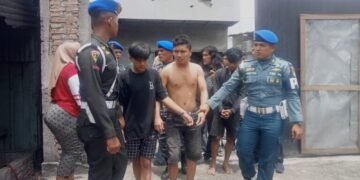 Tim Gabungan Gerebek Basecamp Pelaku Pembacokan di Belawan, 4 Orang Diamankan