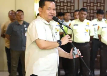 Sekretariat DPRD Medan Gelar Apel Pagi dan Pelepasan Sekwan Muhammad Ali Sipahutar