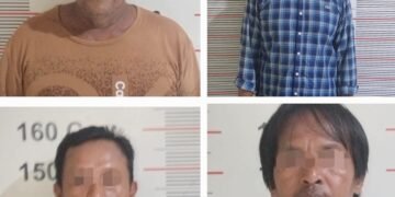 Ringkus Pelaku Pungli, Polsek Pangkalan Susu Amankan Empat Pria 
