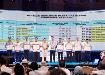 Wujudkan Kepedulian Antar-Daerah, Pemko Medan Terima Penghargaan dari Mendagri