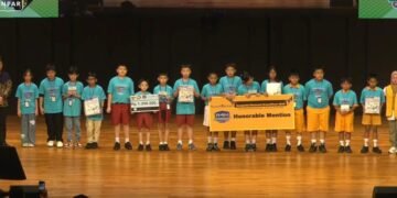 Siswa Kelas 4 SD Sint Yoseph Kabanjahe Antar Tim Raih Honorable Mention di Ajang Robotik Nasional