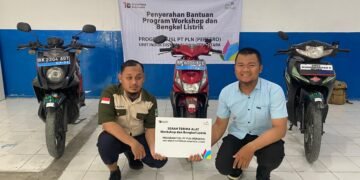PLN UID Sumut Luncurkan Program Bengkel Listrik, Motor Konversi Resmi Berpelat Biru