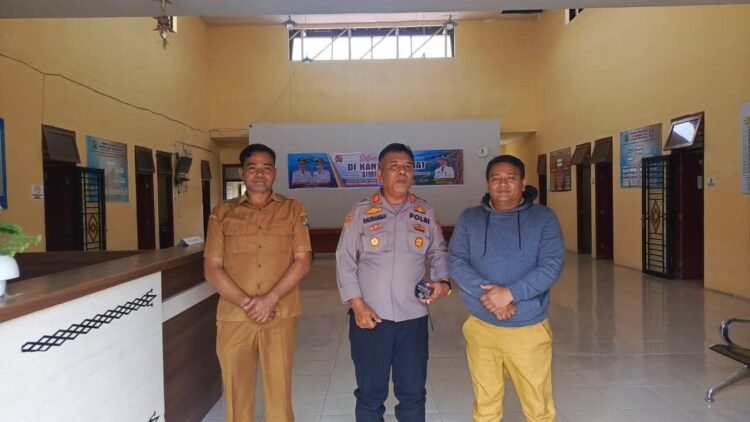 Perkuat Sinergitas, Kapolsek Simpang Empat Jalin Silaturahmi dengan Unsur Muspika