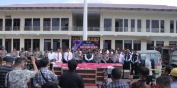 Tuntaskan Puluhan Kasus dalam 100 Hari, Kapolres Karo: Kami Tidak Bisa Bekerja Sendiri