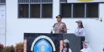 Sebagai Alumni SMAN 1 Berastagi, Kapolres Karo Motivasi Siswa Jaga Kamtibmas