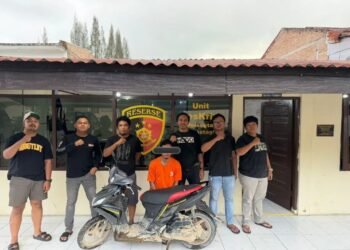Polsek Berastagi Ungkap Kasus Curanmor, Pelaku Ditangkap Saat Tertidur di Gubuk