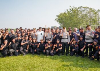 Apel Akbar dan Deklarasi Sabuk Kamtibmas, Rico Waas Apresiasi Kesiapan Polri