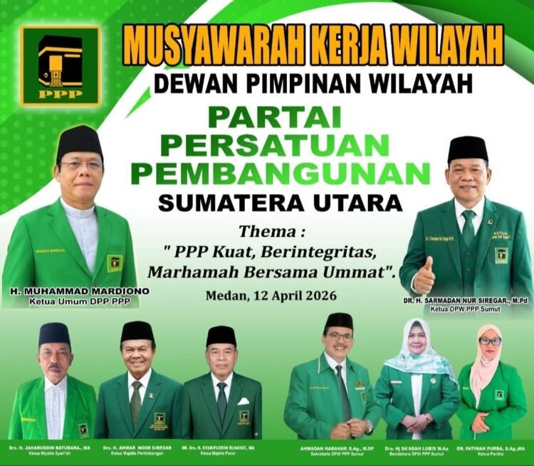 Mukerwil DPW PPP Sumut Siapkan Agenda Strategis