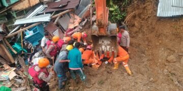 Tanah Longsor di Desa Sembahe, 5 Tewas