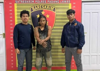 Satreskrim Polres Palas Amankan Seorang Terduga Pelaku Pencurian Sawit, Satu Orang Masih Buron