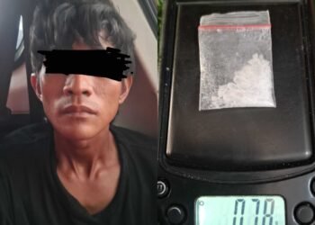 Warga Tambusai Rokan Hulu Ditangkap Polisi Diduga Edarkan Sabu