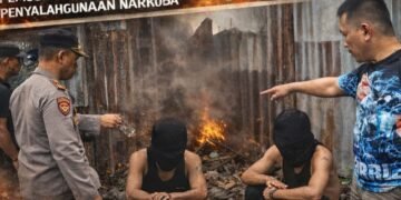 Gerebek Sarang Narkoba, Polsek Pancur Batu Amankan Dua Pengguna Sabu