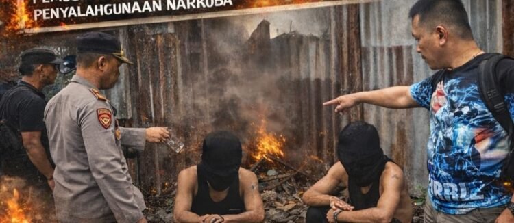 Gerebek Sarang Narkoba, Polsek Pancur Batu Amankan Dua Pengguna Sabu