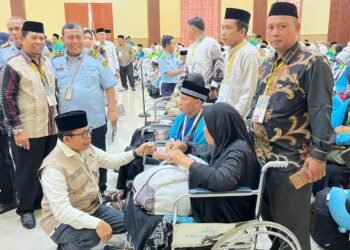 360 Jemaah Kloter 01 Masuk Embarkasi Medan