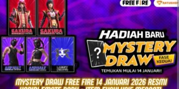 Mystery Draw FF 2026 Resmi Rilis, Intip Jadwalnya!