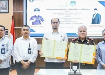 Perumda Tirtanadi Sumut dan Kajatisu Teken MoU Penanganan Perkara DATUN