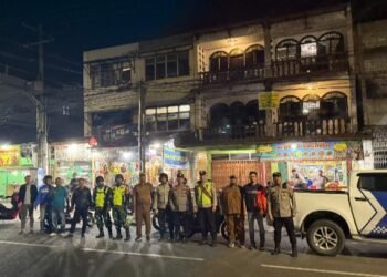 Patroli 3 Pilar Polsek Medan Area Sambangi 9 Titik Rawan