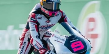 Aksi Gila Veda Ega di Moto3 Spanyol! Start Posisi 17 Berhasil Finis Peringkat 6
