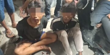 Dua Anggota Geng Motor di Belawan Ditangkap Bawa Sajam 