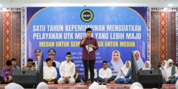 Satu Tahun Kepemimpinan Rico–Zaki, BKMT Medan Gelar Tasyakuran dan Doa Bersama