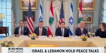 Pertemuan Pertama Dalam 34 Tahun, Israel dan Lebanon Sepakat Gencatan Senjata