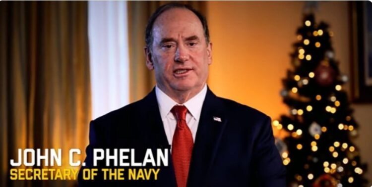 Pentagon Pecat Petinggi Angkatan Laut John Phelan di Tengah Gencatan Senjata