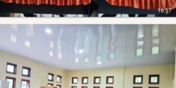 Bhabinkamtibmas Polsek Sosa Hadiri Rapat Lintas Sektoral dan Halal Bihalal di Kecamatan Ulu Sosa