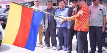 Wujudkan Karo Beriman, Bupati Karo Lepas Pawai Pra-Paskah GPdI Tanah Karo