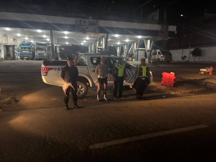 Patroli Malam Polres Karo Sasar Titik Rawan, Kabanjahe Tetap Kondusif