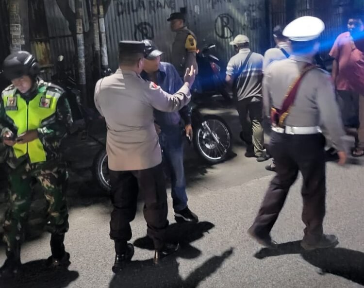 Polsek Medan Area Tekan Gangguan Kamtibmas