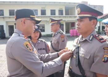 Kapolres Karo Pimpin Sertijab Sejumlah Pejabat, Tekankan Profesionalisme dan Pelayanan Prima