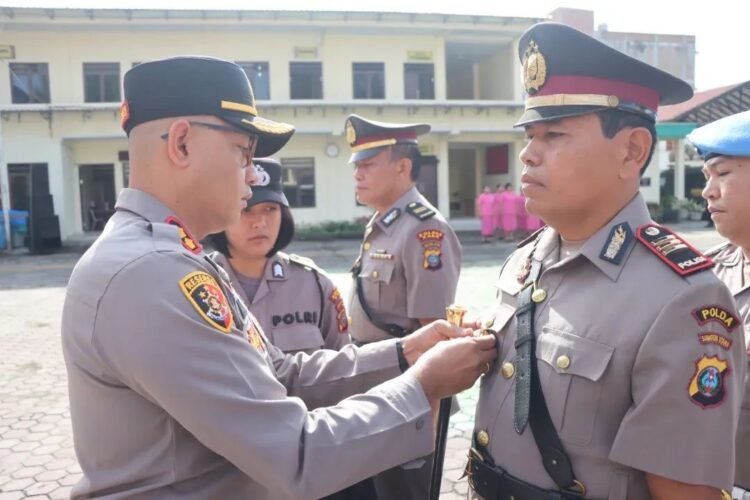 Kapolres Karo Pimpin Sertijab Sejumlah Pejabat, Tekankan Profesionalisme dan Pelayanan Prima