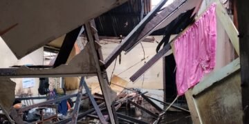 3 Rumah Semi Permanen di Medan Perjuangan Terbakar