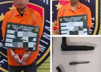 Polres Langkat dan Masyarakat Gagalkan Curanmor di Hotel Grand Stabat