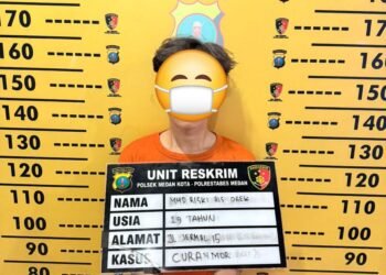 Polsek Medan Kota Tangkap Pelaku Curanmor, Terlibat Sejumlah Aksi Pencurian