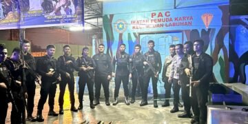Patroli Skala Besar di Belawan Brimob Polda Sumut Temukan Berbagai Sajam hingga Miras